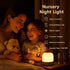 Saincustom Nursery,12 Dimming, Night Light for Kids, Baby Light for Colors Changing Modes & Stepless Nursery Night