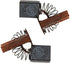 Superior Electric N08 Japanese Carbon Brush Set, Replaces Milwaukee 22-18-0670 (2/Pack)
