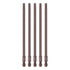 5pcs T27 Torx Bit 1/4" Hex Shank, 6" Length Magnetic Security Star Screwdriver Power Tool in Red