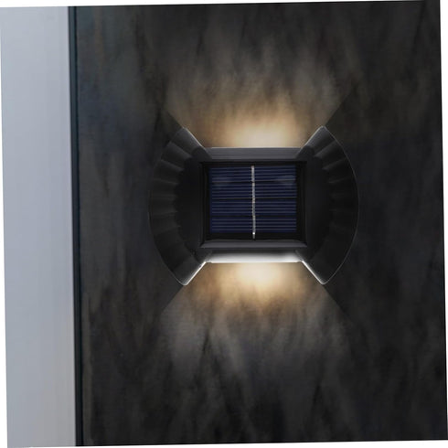 Solar Powered Wall Light - Elegant Outdoor Garden Lamp