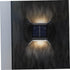Solar Powered Wall Light - Elegant Outdoor Garden Lamp