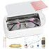 Ultrasonic Glasses Cleaner 640ML Ultrasonic Jewelry Cleaner for All Jewelry Ring Gold