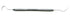 SUPERIOR INSTRUMENTS 23/17A Explorer Probe Dental Diagnostic Periodontal Double Ended Stainless Steel Instrument