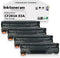 CF283A 83A Compatible Toner Cartridges Replacement for HP Laserjet Pro M201n M225dn (Black, 4-Pack)