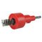 Weiler 36303 Turbo Tube Brush, 1/2" Inside Diameter, 5/8" Outside Diameter, 302 Stainless Steel Bristles, Made in the