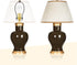 2Pcs 0.5" 1/4-27 uxcell Tall Lamp Finials Bronze, Thread Lamp Cap Knob Decoration Screw Cap Nuts with Cleaning Cloth