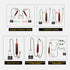 Power Circuit Probe Tester 6V-24V DC Test Light with LED Light, Long Test Lead, Overload Protection, Polarity Identify