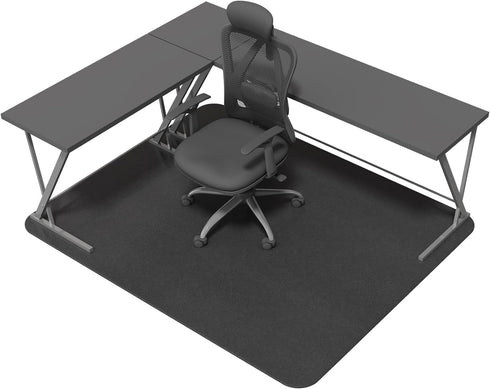 Office Chair Mat 30"x55" for Hard Floors, Heavy Duty Slip Resistant Under Desk Mat for Hardwood