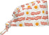 Nurse Scrub Cap Men Women with Buttons - Cute Eggs Bacon Print