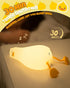 3 Dimmable, Cute Duck Night Light, Animal Lamp, Food Grade Silicone, Rechargeable, Level Squishy Nursery Nightlight