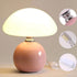 Stands,3 Mushroom Lamp for Bedroom Living Room,Mushroom Table Lamps for Bedside Night Color Temperature Desk Small