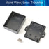 Fielect 3Pcs Project Box, ABS Plastic Junction Box, Dustproof, Universal Electrical Project Case Enclosure with Ear,