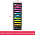 Godery Premium Hanging File Folder Organizer - 10 Pockets & 3 Hangers, Perfect for Home Organization, Wall or Over Door