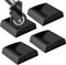 WELLGO Bed Stoppers & Furniture Cups 4 Pack 2"x2" - Premium Silicone Casters for Sofa, Bed, Chairs, Prevents Scratches