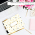 BARKER CREEK Gold File Folders, 14pt Stock, Pack of 12, Letter Size, 1/3 Cut Tabs, Home, School, Office Supplies