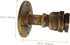 KALLORY Vintage Rustic Wall Sconce - Iron Light Fixture for Home