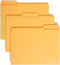 Smead File Folder, Goldenrod, Letter Size, Reinforced 1/3-Cut Tab, 100 per Box (12234)