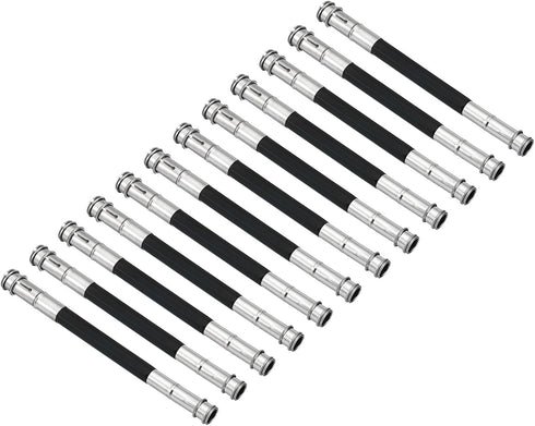 PATIKIL Pencil Extenders, 12 Pack Metal Dual Head Adjustable Pencil Holder Extender for Artists Drawing Shading