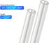 MCOSU (16.4Ft),12x16mm(0.47x0.63in) Pure Silicone Tubing, Food Grade Tube High Temp Silicone Hose for Home Brewing Wine