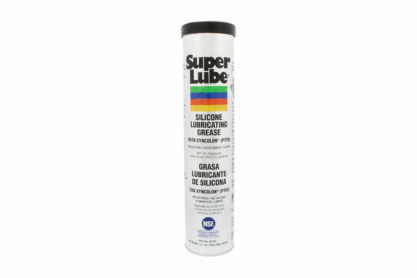 Super Lube Silicone Lubricating Grease w/Syncolon - Waterproof, All Purpose, Food-Grade Grease - Rust
