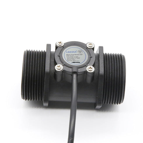 2" Food-Grade Water Flow Sensor Switch - Hall Effect Flowmeter Fluid Meter Counter 10-200L/min
