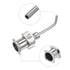 12pcs 18 Gauge 1/2" Stainless Steel Blunt Tip Dispensing Needles with Luer Lock for Ink, Glue, Syringes