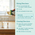 16 oz) Puracy Wood Floor Cleaner Concentrate - pH Neutral Plant-Powered Hardwood All Purpose Cleaner - Residue-Free