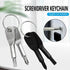 Utaly Portable Multifunction Key Chain Pocket Screwdriver Dual-purpose Mini Shape Travel Kits Outdoor Home Screwdriver