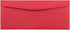 JAM PAPER #10 Business Colored Recycled Window Envelopes - 4 1/8 x 9 1/2 - Red Recycled - 50/Pack by JAM Paper