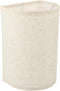 Burlap Semicircle Lampshades, Beige Fabric Lampshade for Table Lamp, Wall Sconce Lamp