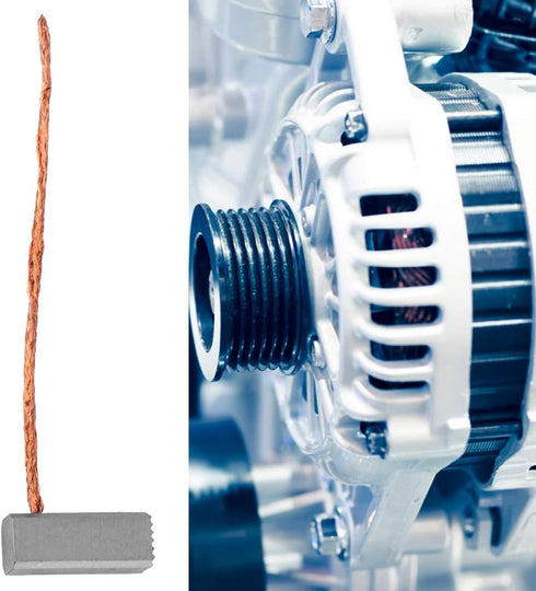 Motor Carbon Brush Replacement, 100PCS 6 x 6 x 15mm for Electric Energy Motor