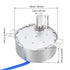 uxcell Synchronous Motor AC 100-127V, 10-12RPM, 50-60Hz, CCW/CW, 4W D Shaft