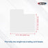 BCW 30 ct Horizontal Trading Card Dividers, Archival Quality, Write-On Index Tab, Fits Single Row Card Boxes