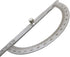Haidong Angle Measuring Instrument, Stainless Steel Protractor with Rotary Arm for Woodworking Degree Measurement