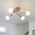 WILON Semi Flush Mount Ceiling Light Fixture, Modern Flush Mount Ceiling Lights,