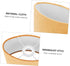 1pc E27 Oval Lamp Shade Cloth Lampshade Lamp Cover Clip on Cover Shade Modern for Table and Floor Light Golden