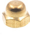 Prime-Line 9077104 Acorn Cap Nuts, Solid Brass #8-32 (10 Pack)