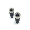 2Pcs M12 5 Pin Female Circular Connector, B Code IP67 Waterproof Field Assembly Sensor Adapter for PG7 Cable
