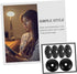 12pcs DOITOOL Ceiling Canopy Plate Decorative Light Fixture Cover for Chandeliers Pendant Lights and Wall Sconces