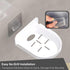 NIIIYTYB Camera Wall Mount Stand Small Indoor Soporte Security Camara de Seguridad Adhesive Shelf for Baby Monitor