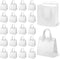Ubamdom 20 Pack Insulated Take Away Bags Bulk Thermal Insulation Food for Coffee