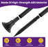SATUY 10 Pcs Solar Light Ground Stakes Kit, ABS Plastic Ground Stakes & Round Bases with Mounting Screws Replacement