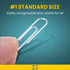 Paper Clips, Silver Paper Clips, 1 200 Pack