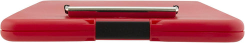 Saunders Slimmate Letter Size Storage Clipboard, Red Polypropylene