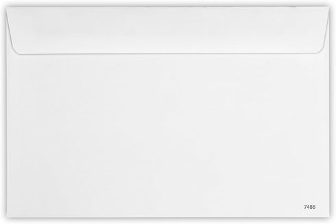 LUXPaper Double Window Tax Envelopes - Form W-2/1099, Security Tint, 5 3/4" x 8 7/8", White, 50 Qty