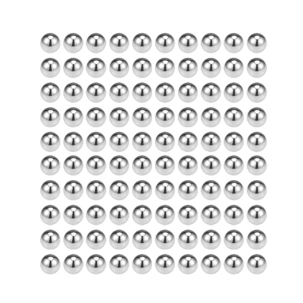 uxcell 3mm Bearing Balls, 304 Stainless Steel G100 Precision Balls, 500pcs