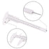 Plastic Vernier Caliper (2pcs), 150 mm Mini Plastic Caliper for School Student, Portable 0-6 Inch Measuring Tools, Sliding Gauge