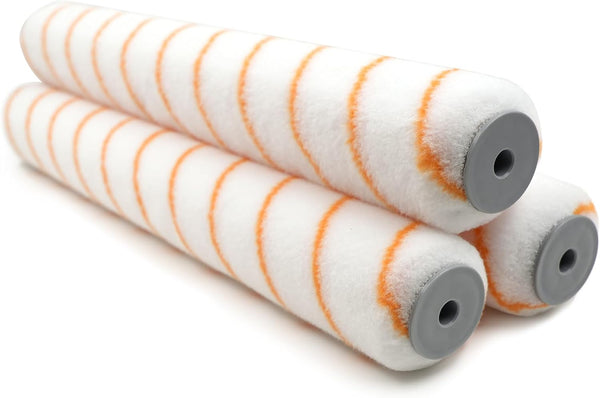 ROLLINGDOG 18" Paint Roller Covers - Large Sleeves for Ceiling, Wall, Floor, Decks Painting (Pack of 3)