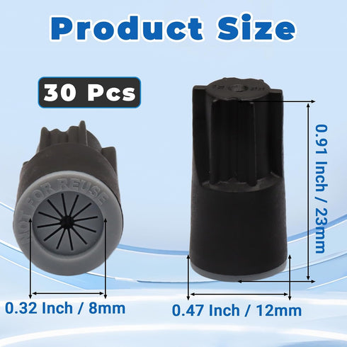 HARSKIYER 30 22AWG 14AWG Pcs Waterproof Wire Connectors, - Outdoor Cable Terminal Wire Connectors, Water Proof Twist