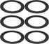 PATIKIL Goof Rings for 4" Inch Recessed Can Lighting Down Light, 6